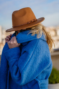 Blue Peacock Coat